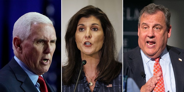 Pence, Haley and Christie