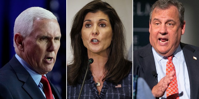 Pence, Haley and Christie