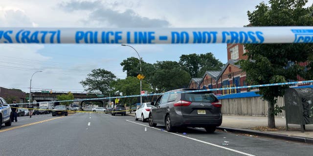 Queens shooting scene