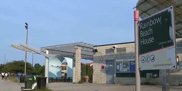 Exterior shot of Rainbow Beach bathrooms