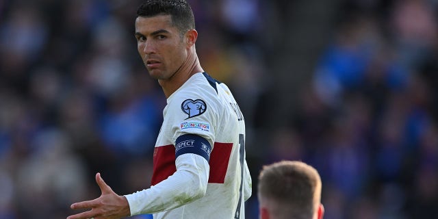 Cristiano Ronaldo in partita