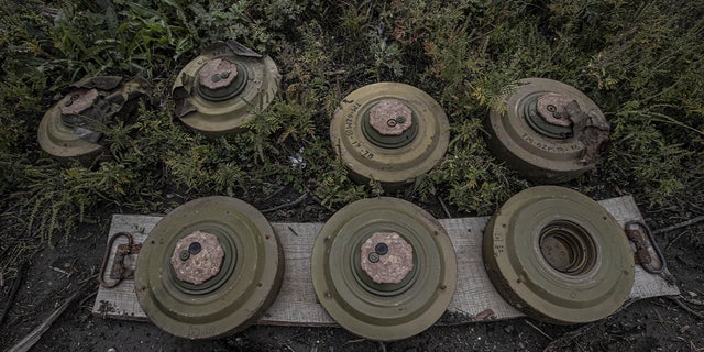 a photo of Russian landmines