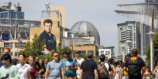 A view of San Diego's Comic-Con