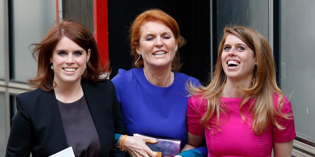 Sarah Ferguson with her daughter