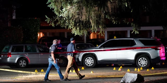 Crime scene in WA