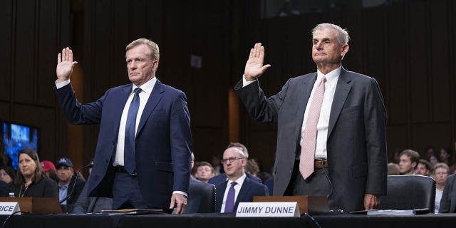 PGA Tour officials testify before a Senate committee