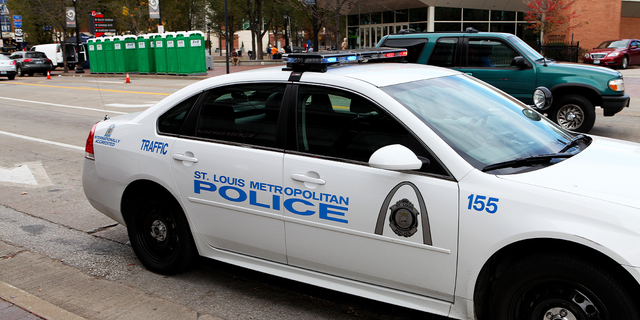 St. Louis cop car