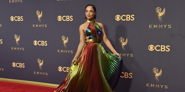 Tessa Thompson at the 2019 Emmy Awards