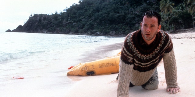 Tom Hanks in "Cast Away"