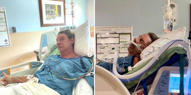 Ty Pennington in a hospital bed split Ty Pennington in a hospital bed intubated 