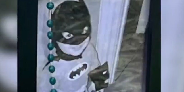 Ulysses Campos in Batman costume