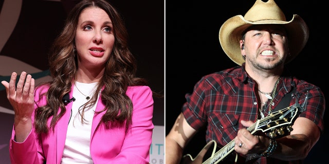 Watts and Aldean split image