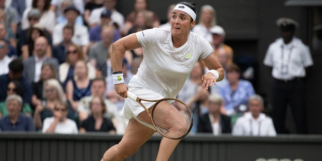 Ons Jabeur at tennis match.