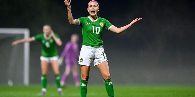 Denise OSullivan calls for a pass
