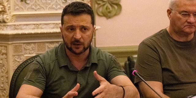 Der ukrainische Präsident Wolodymyr Selenskyj