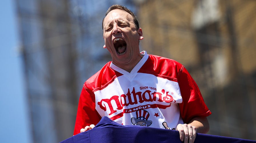 Joey Chestnut reacts after being banned from Nathan's hot dog eating contest: 'I was gutted'