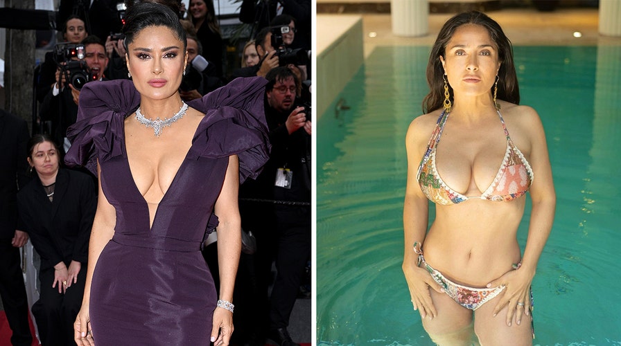 Salma Hayek celebrates National Bikini Day Not a throwback