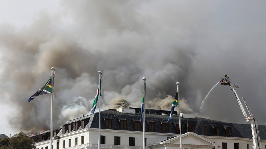 Suspect in arson attack on South African Parliament deemed mentally unfit for trial