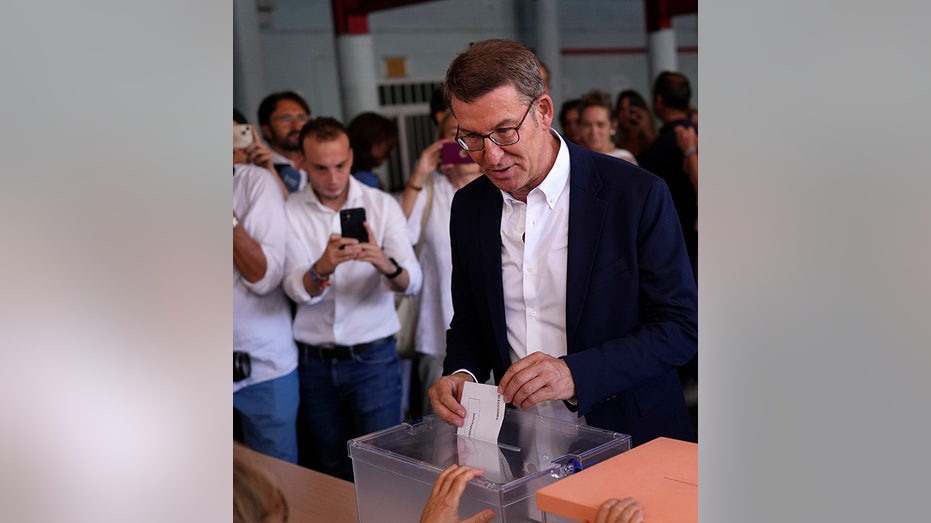 Spain votes in election that could shift power from socialists toward the right, in trend for liberal Europe