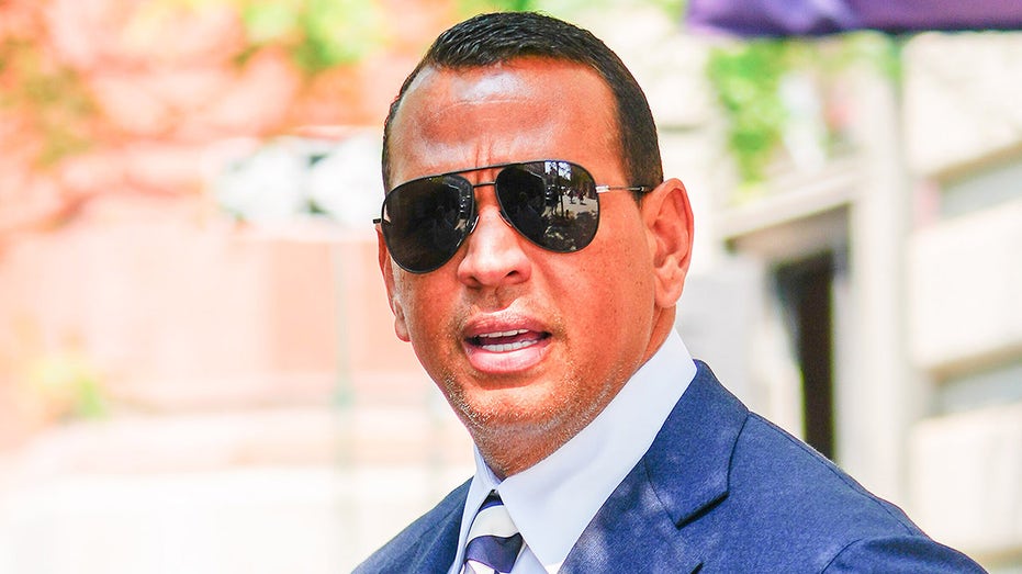 Alex Rodriguez cheers on daughter Natasha singing national anthem