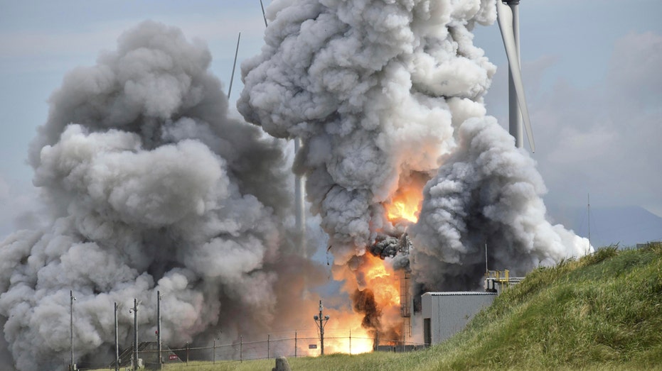 Japanese space agency’s rocket explodes during testing, no injuries reported