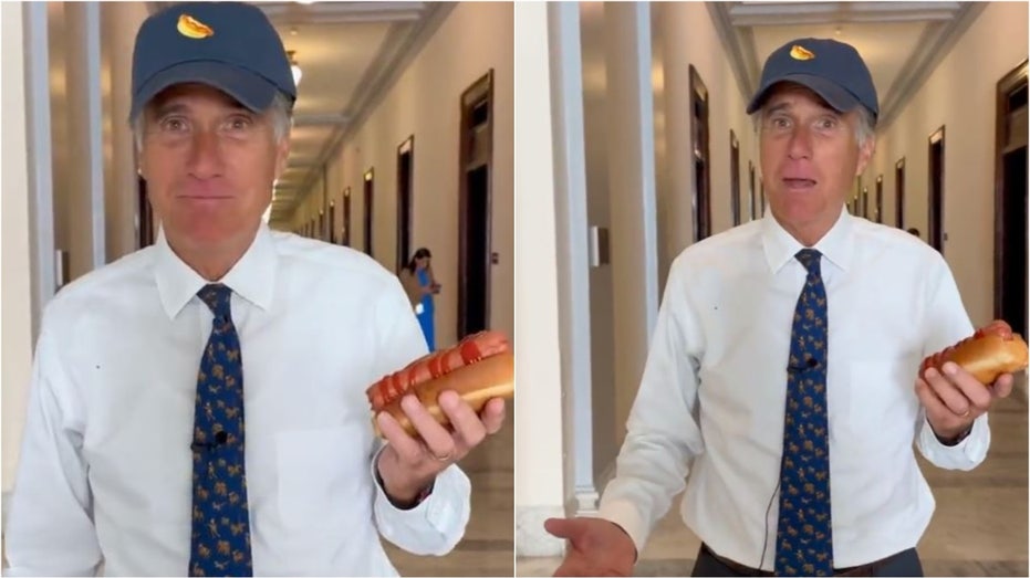 Romney’s ‘cringe’ video celebrating Hot Dog Day goes viral: ‘It’s the best meat there is’