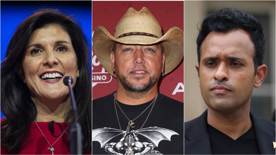 GOP candidates circle wagons around Jason Aldean after liberal backlash, blare banned song at rallies