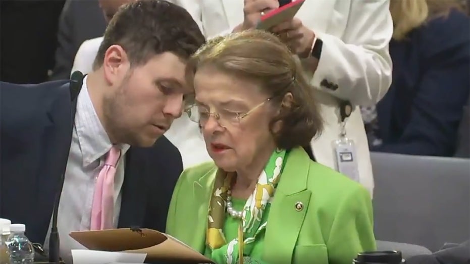 Hot mic catches confused Feinstein being told to vote ‘aye’ in awkward committee moment