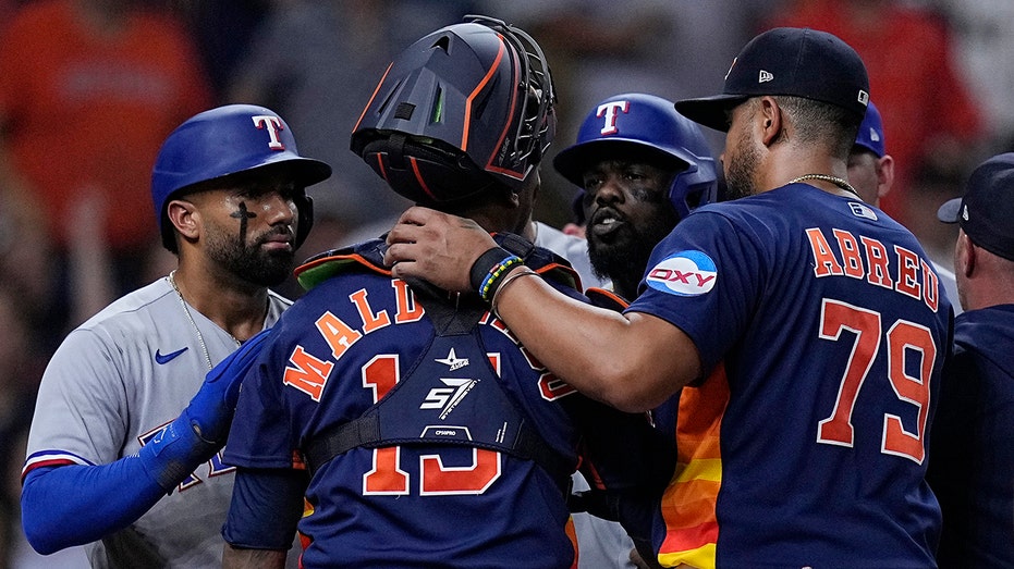Adolis Garcia reveals truth on HBP, heated Rangers-Astros exchange