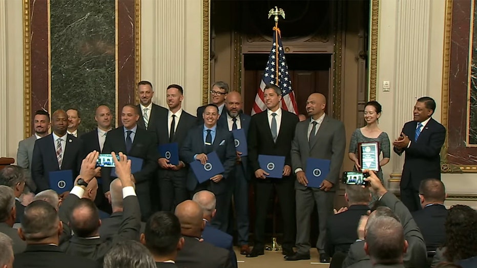 White House recognizes ‘best of the best’ of law enforcement in fight against fentanyl, drug trafficking