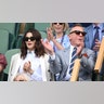 Daniel Craig and Rachel Weisz at Wimbledon