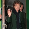 Mick Jagger leaving his birthday party