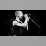 Sinead O'connor performing on stage in Chicago