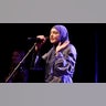 Sinead O'Connor on stage performing in Berlin