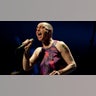 Sinead O'Connor performing on stage in Brussels