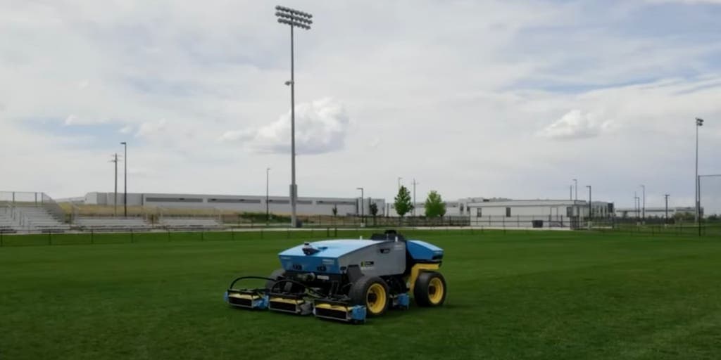 Meet the autonomous mega mower robot putting an end to grass