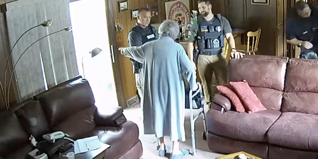 WATCH: Kansas 98-year-old makes First Amendment stand as deputies raid home: 'Get out of my house!' - Vimarsana News