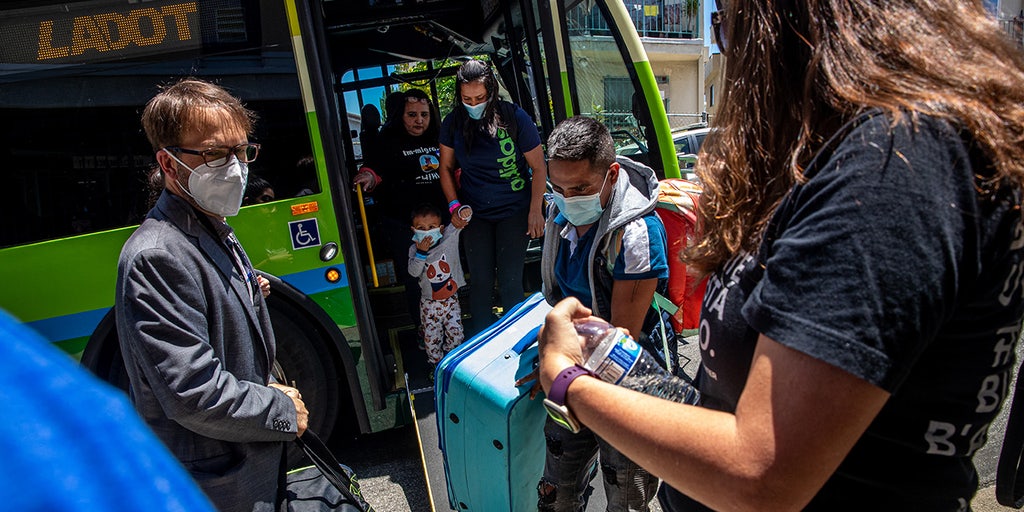 Texas sends 10th migrant bus to Los Angeles after mayor decries move as political act Texas sends 10th migrant bus to Los Angeles after mayor decries move as political act