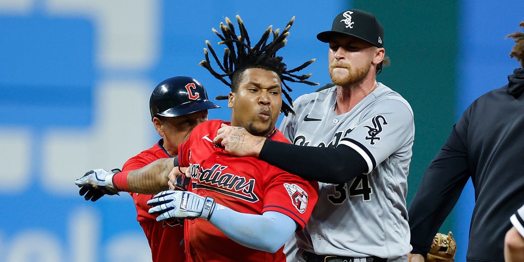 Guardians-White Sox fight: Tim Anderson KO'd by Jose Ramirez as