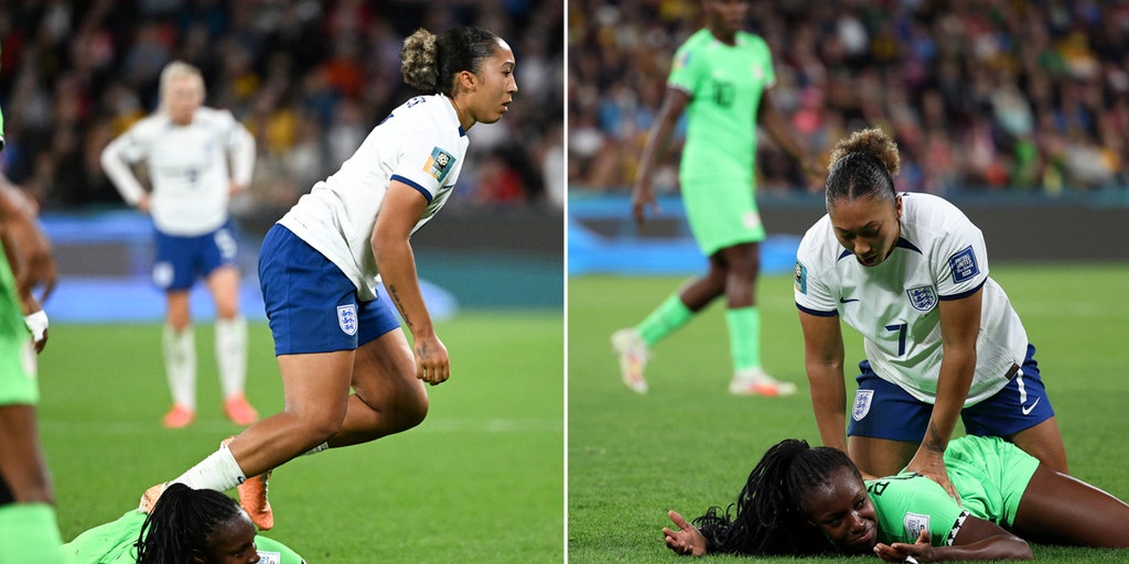 Nigeria s Michelle Alozie has classy reaction after England s