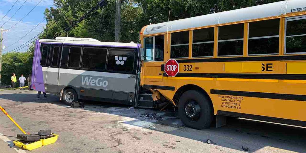 Multivehicle crash involving school bus in Nashville injures 3 kids, 3 adults - Vimarsana News