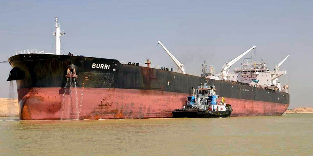 Traffic disrupted in Egypt's Suez Canal after 2 tankers collide - Vimarsana News