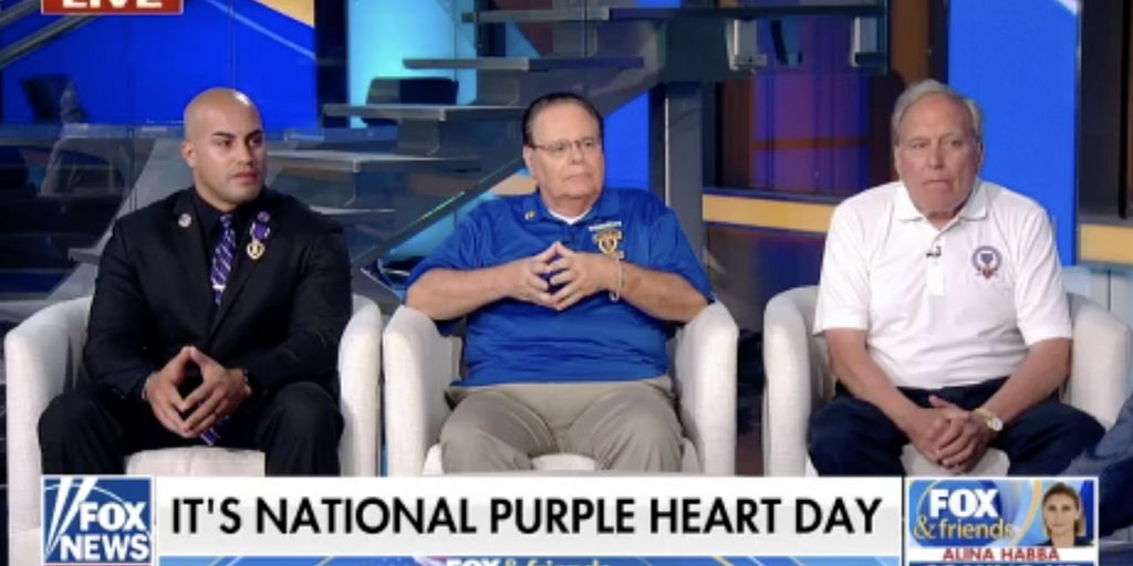 Veterans detail combat stories on National Purple Heart Day, sharing importance of recognition - Vimarsana News