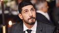 Enes Kanter Freedom attends the Algemeiner 50th Anniversary J100 Gala at The Ziegfeld Ballroom on November 29, 2022 in New York City.
