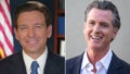 Florida Governor Ron DeSantis and Democrat California Governor Gavin Newsom will face off on November 30 in Georgia.