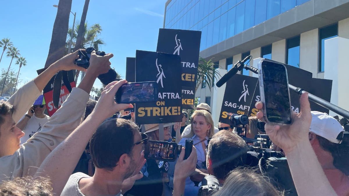 SAG-AFTRA protest