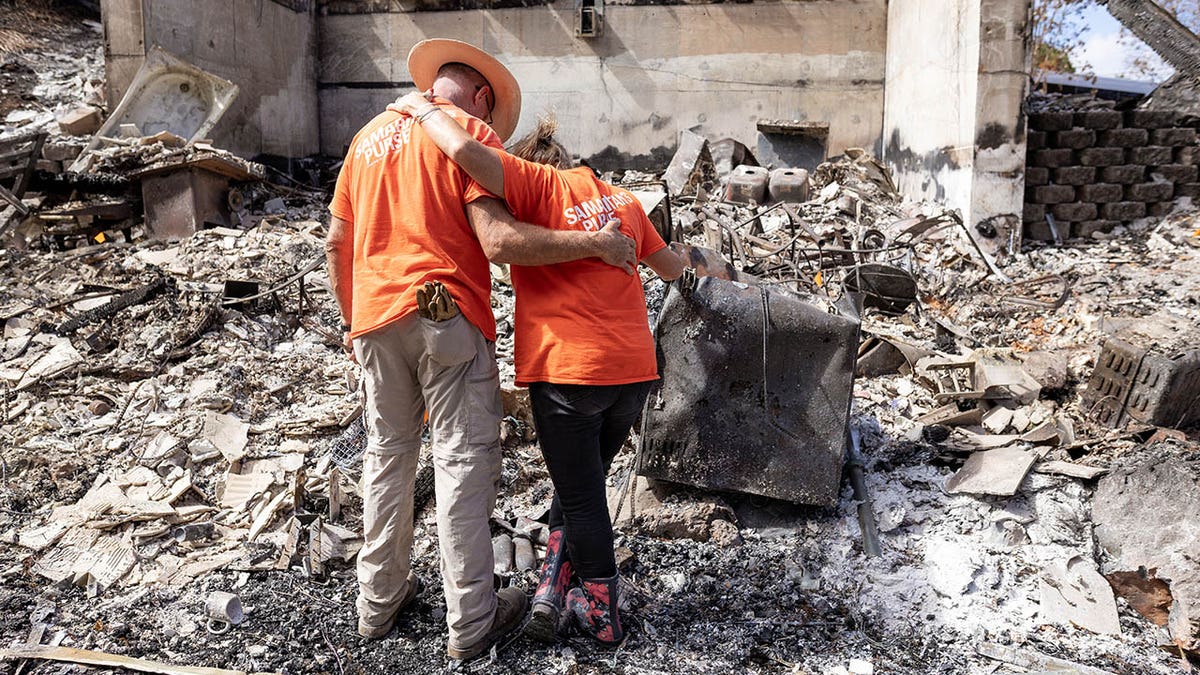 Samaritan's Purse volunteers in Maui after the wildfires