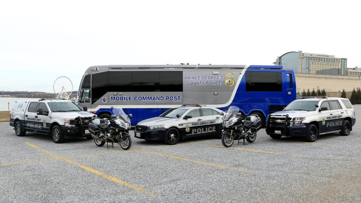 Prince George's County Police Department vehicles