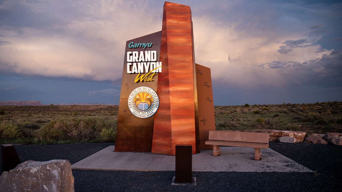 Grand Canyon West sign