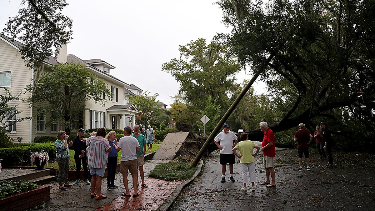 Idalia damage in Georgia